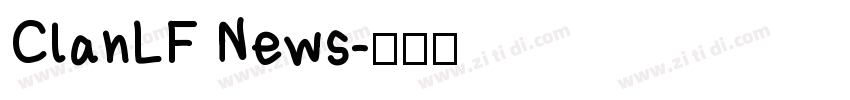 ClanLF News字体转换